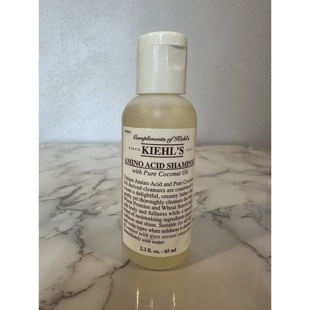 Set Of 3 KIEHL'S Products. Shampoo, Conditioner And Facial Moisturizer *preowned